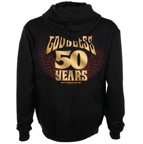 God Bless 50th Years Zipper Hoodie (Limited)