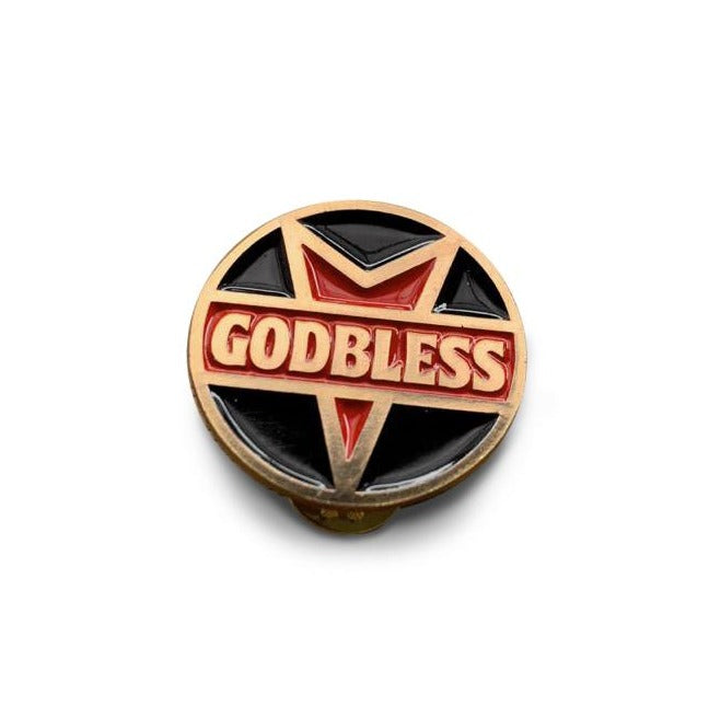 Enamel Pin Godbless Premium