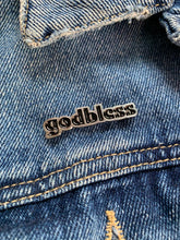 Load image into Gallery viewer, Enamel Pin Godbless premium
